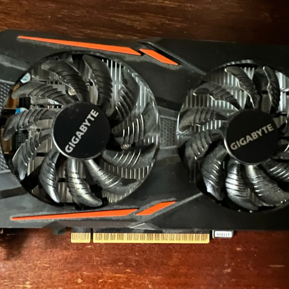 Gigabyte Nvidia GeForce GTX1050TI 4GB GDDR5 Graphics Card Video Card DVI HDMI DP